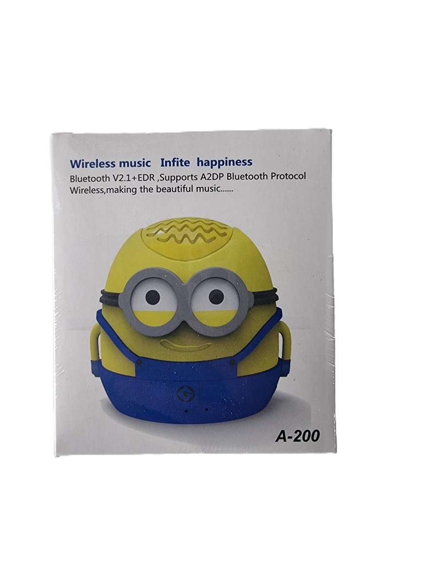 Audiomate Bluetooth Minion Speaker with Radio