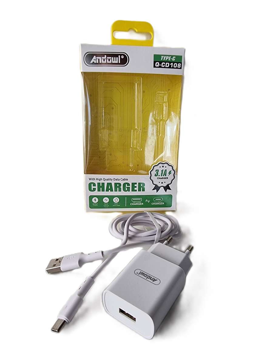 Charger and Cable USB to Type C