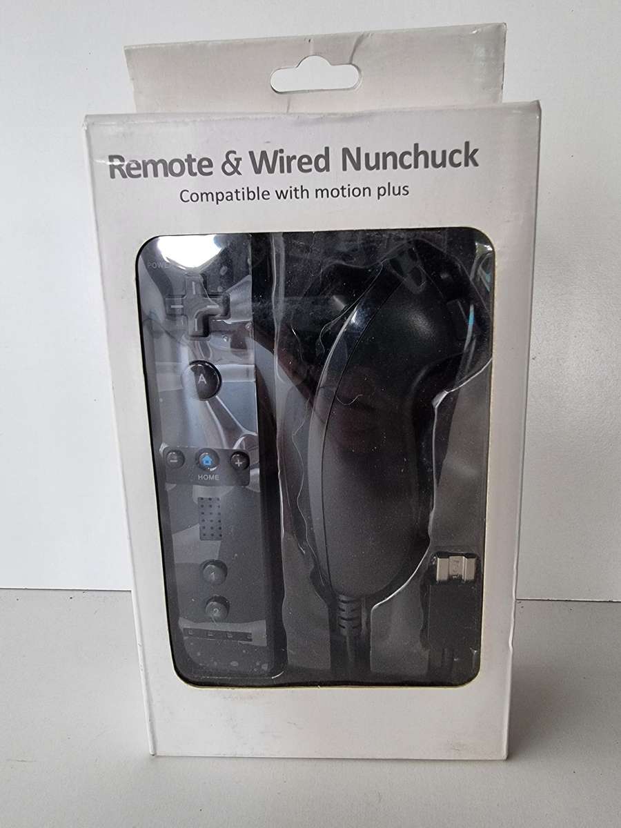 Remote and Wired Nunchuck