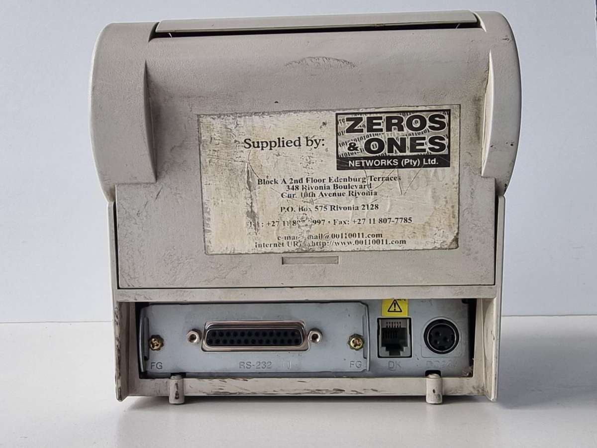 Epson Slip Printer - Working