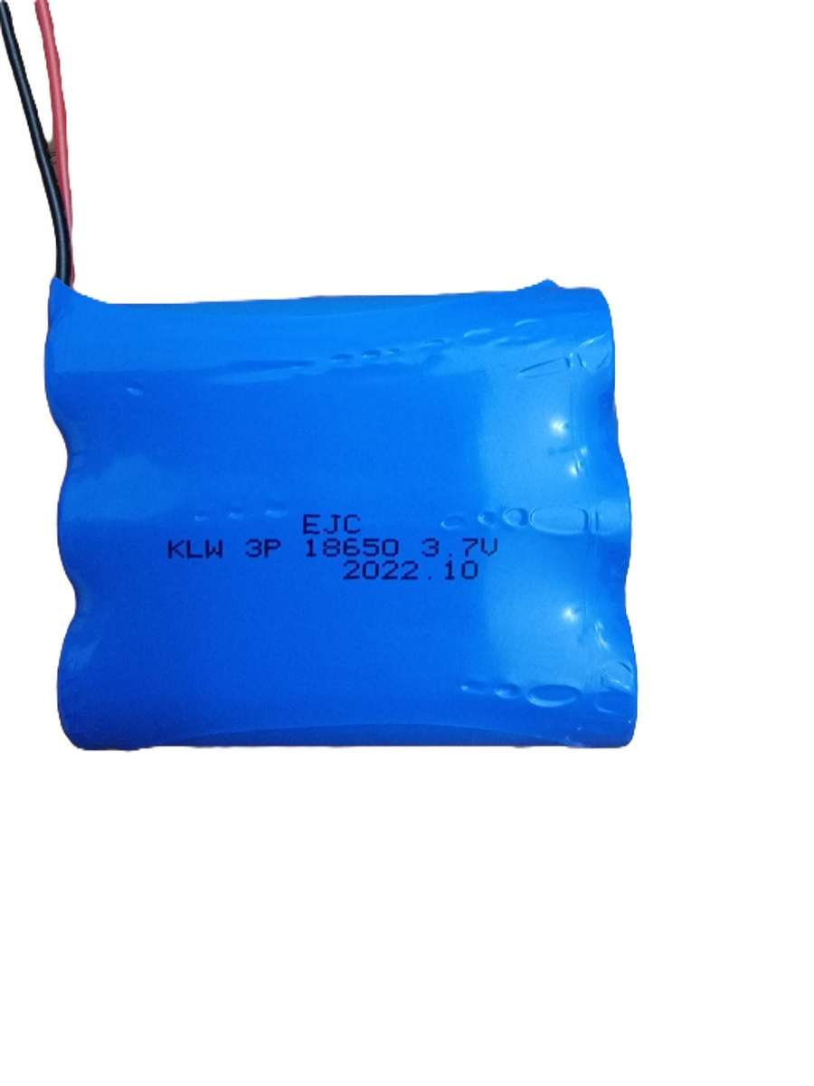 3 Cells 18650 Battery Pack 3,7V