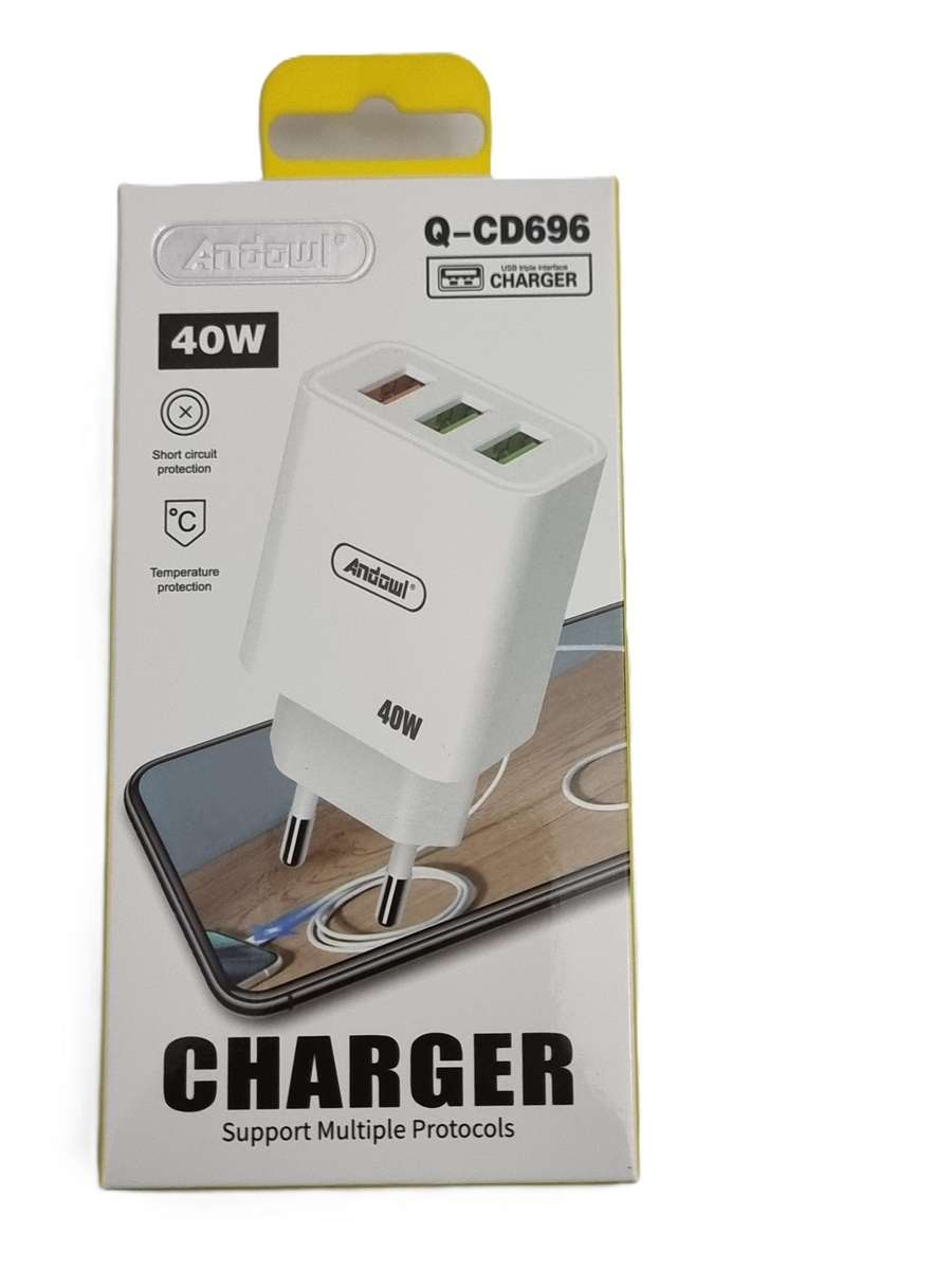 40W USB Triple Interface Charger