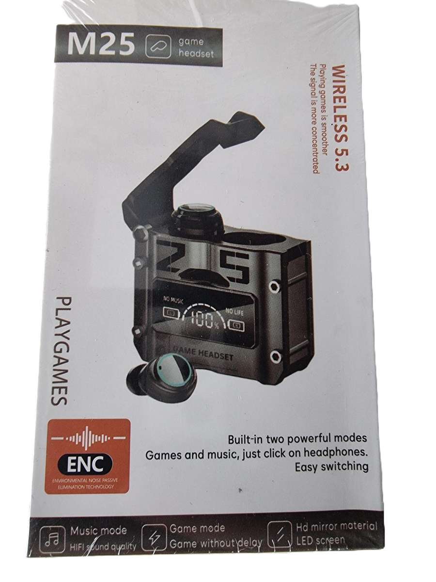 M25 Wireless Game Headset Earbuds