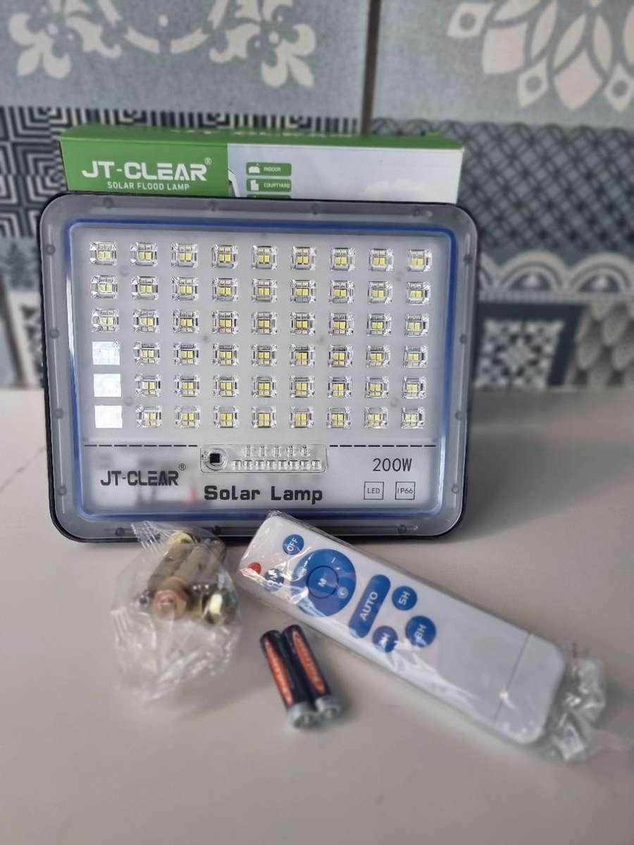 Solar Flood Light and Panel