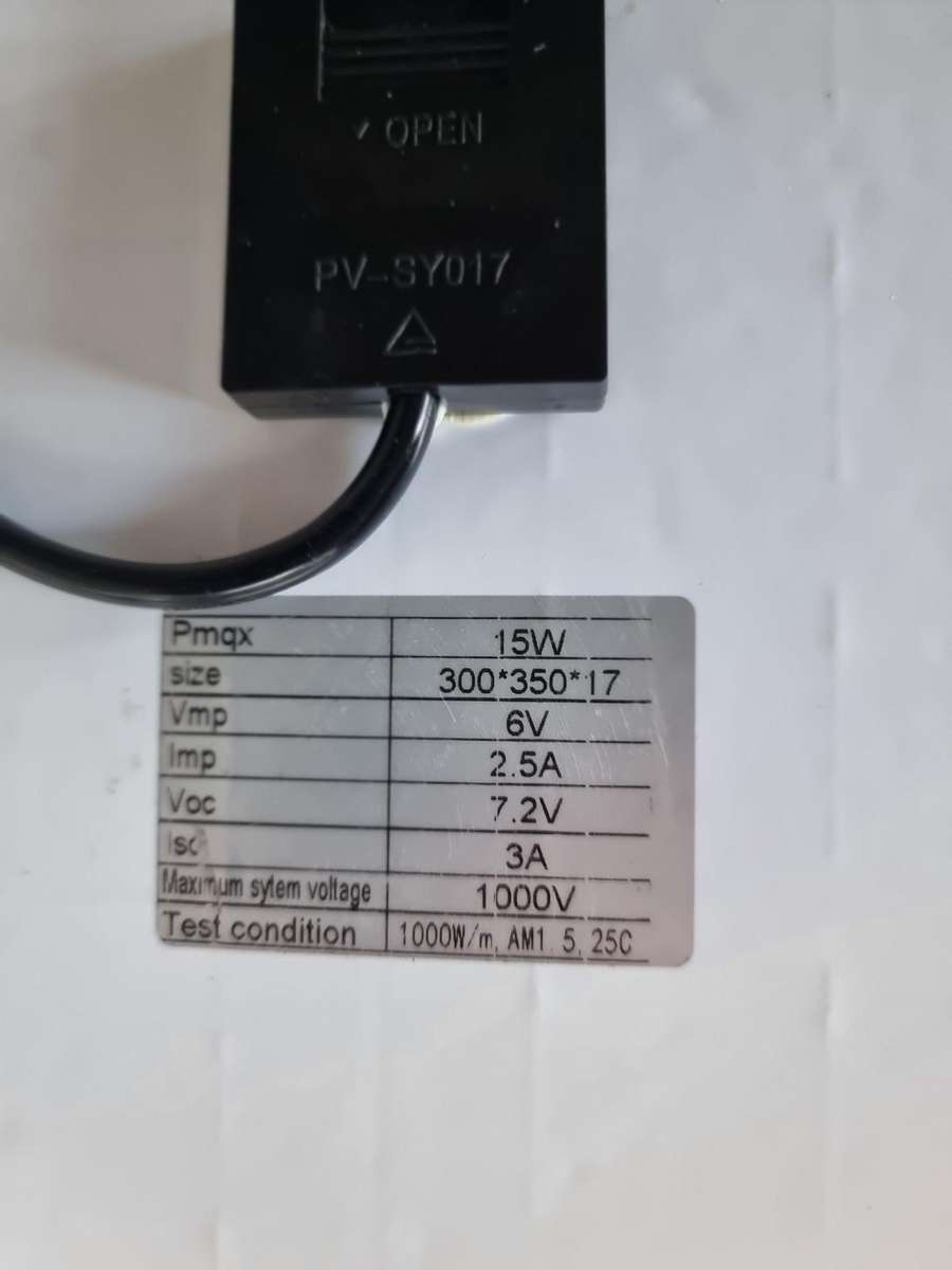 Solar Flood Light and Panel