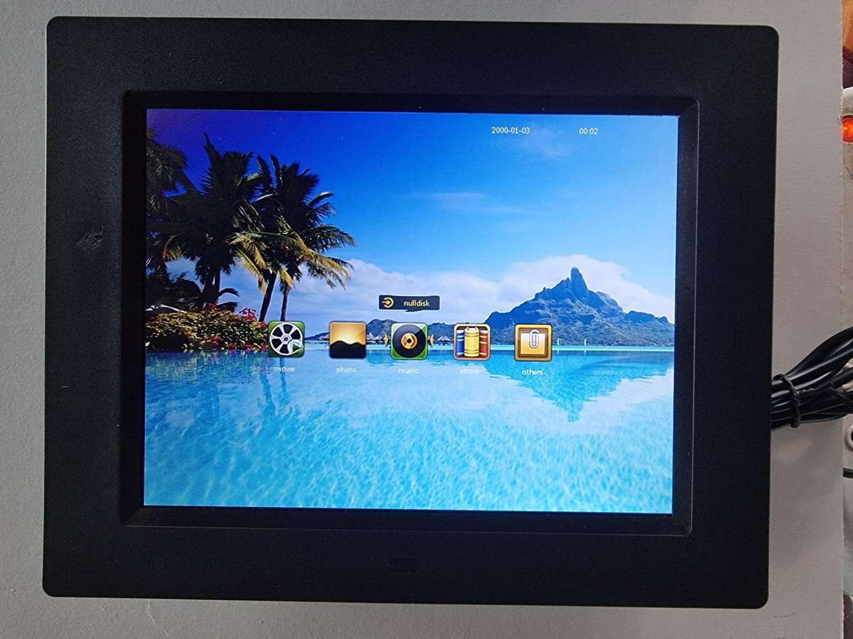 8" Digital Photo Frame