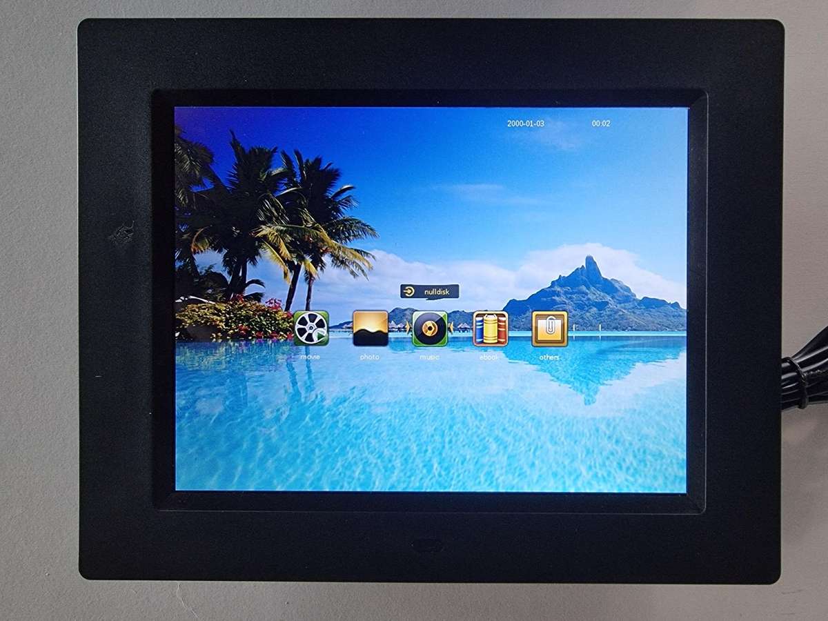8" Digital Photo Frame