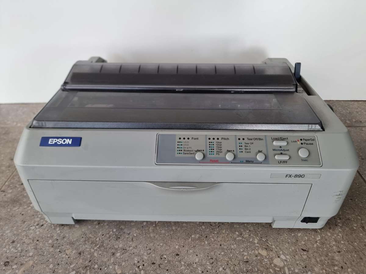 Epson FX890 9 pin dot matrix printer