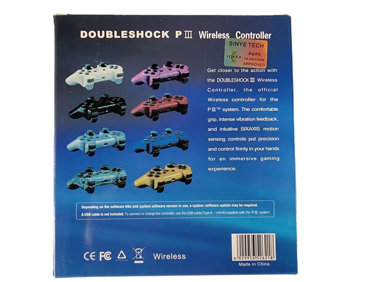 Doubleshock Wireless Controller - PS3 Compatible