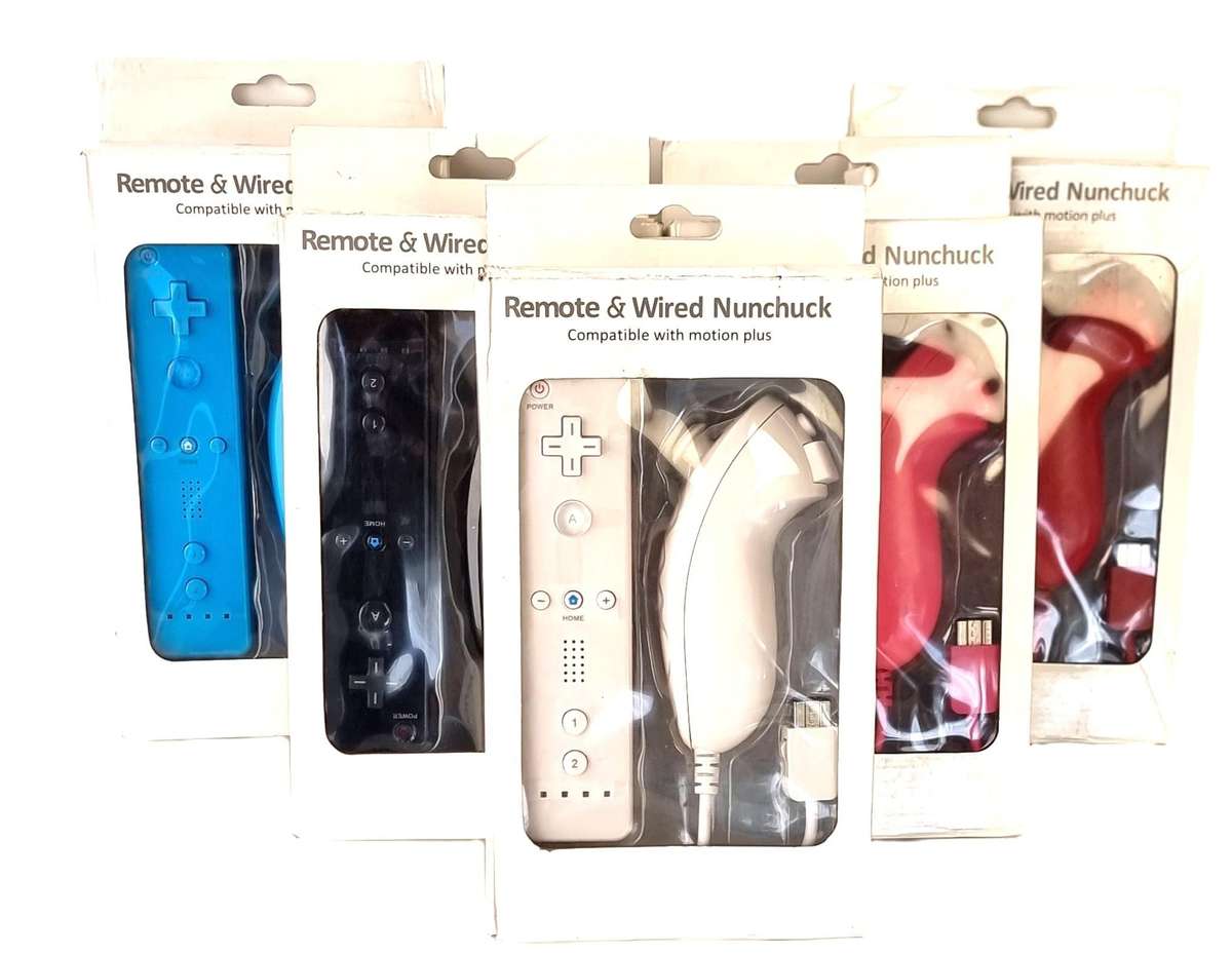 Remote and Wired Nunchuck