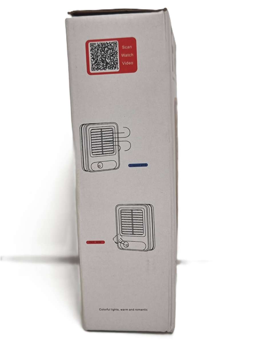 Rechargeable Transparent Light Airconditioning Fan