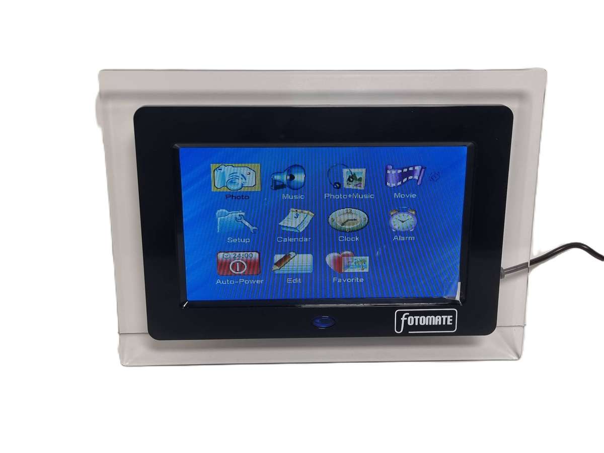 7" Digital Photo Frame - Black