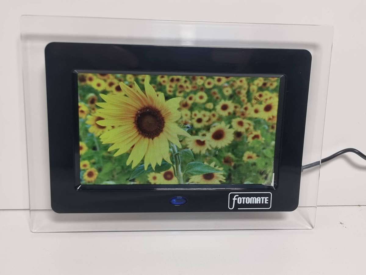 7" Digital Photo Frame - Black