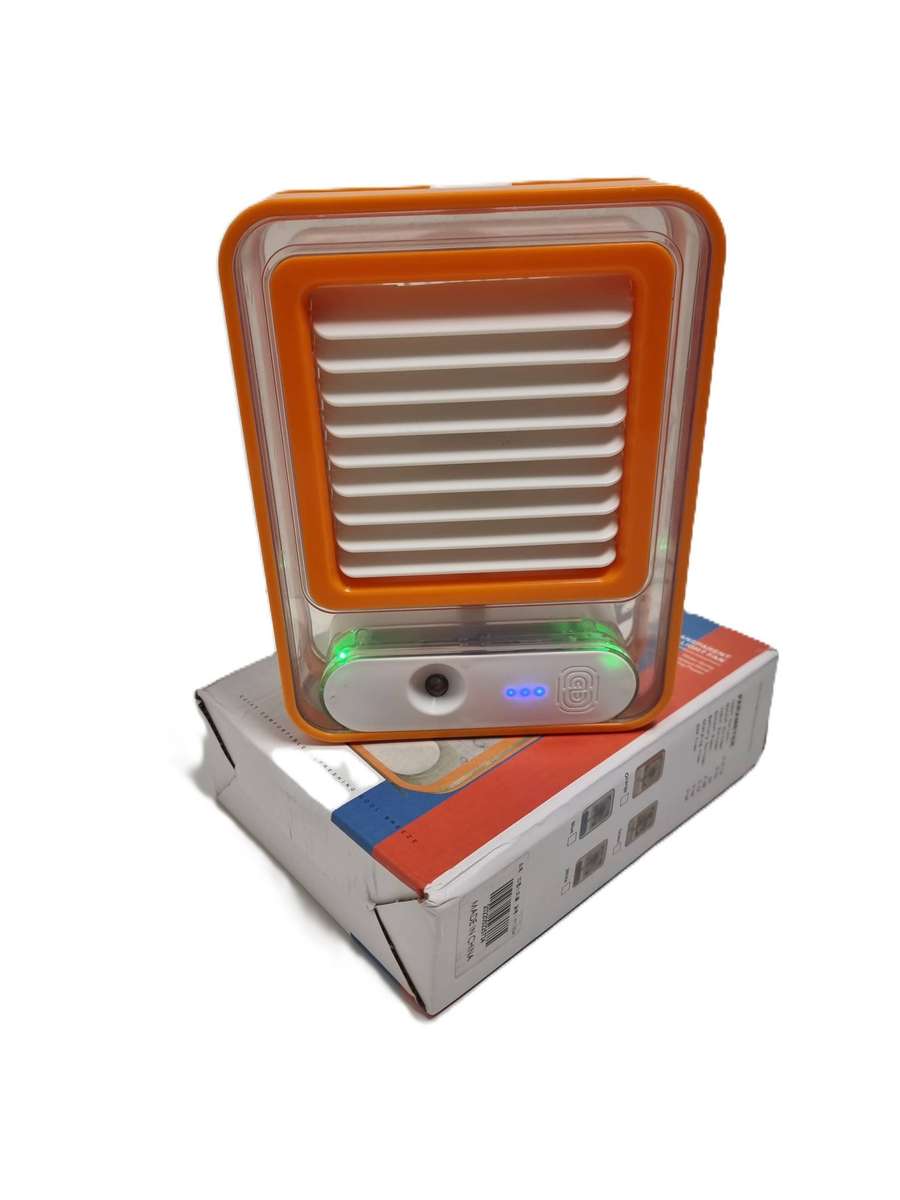 Rechargeable Light and Airconditioning Fan