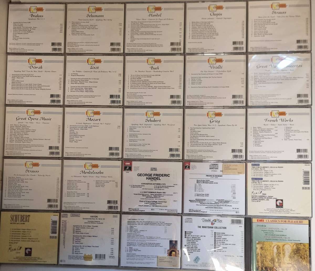 Oratorio Classical Music Collections