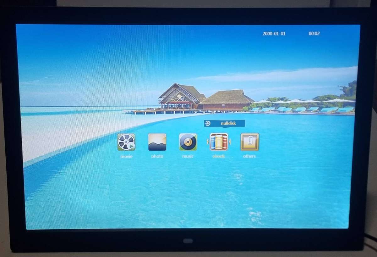 15" Digital Photo Frame - Demo