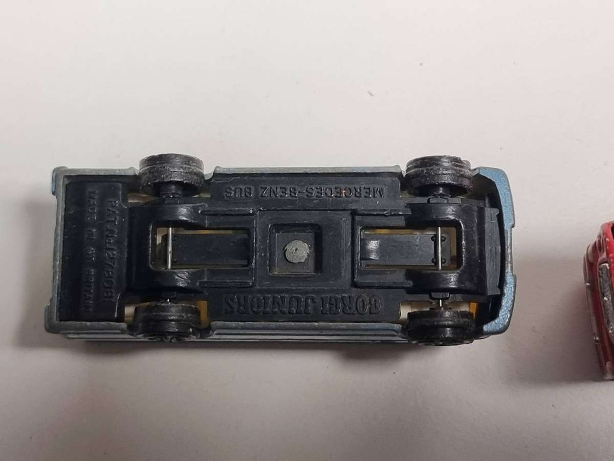 Vintage Collection of 4 Die Cast Busses