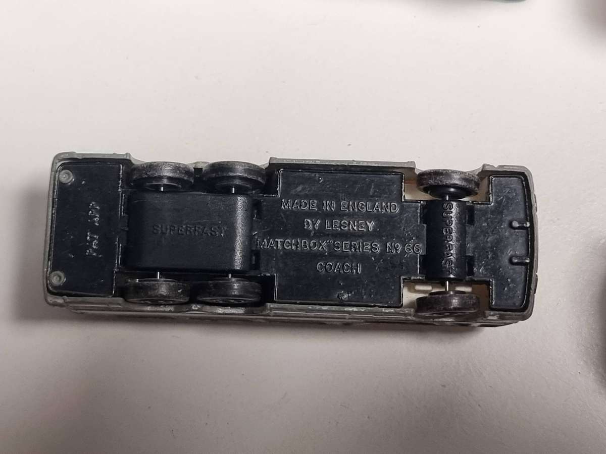 Vintage Collection of 4 Die Cast Busses