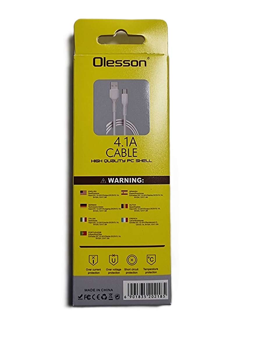 USB to TYPE-C Charging Cable 4,1A - 1M