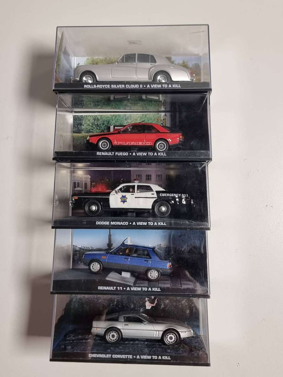 James Bond 007 Car Collection With Magazine - A View To A Kill
