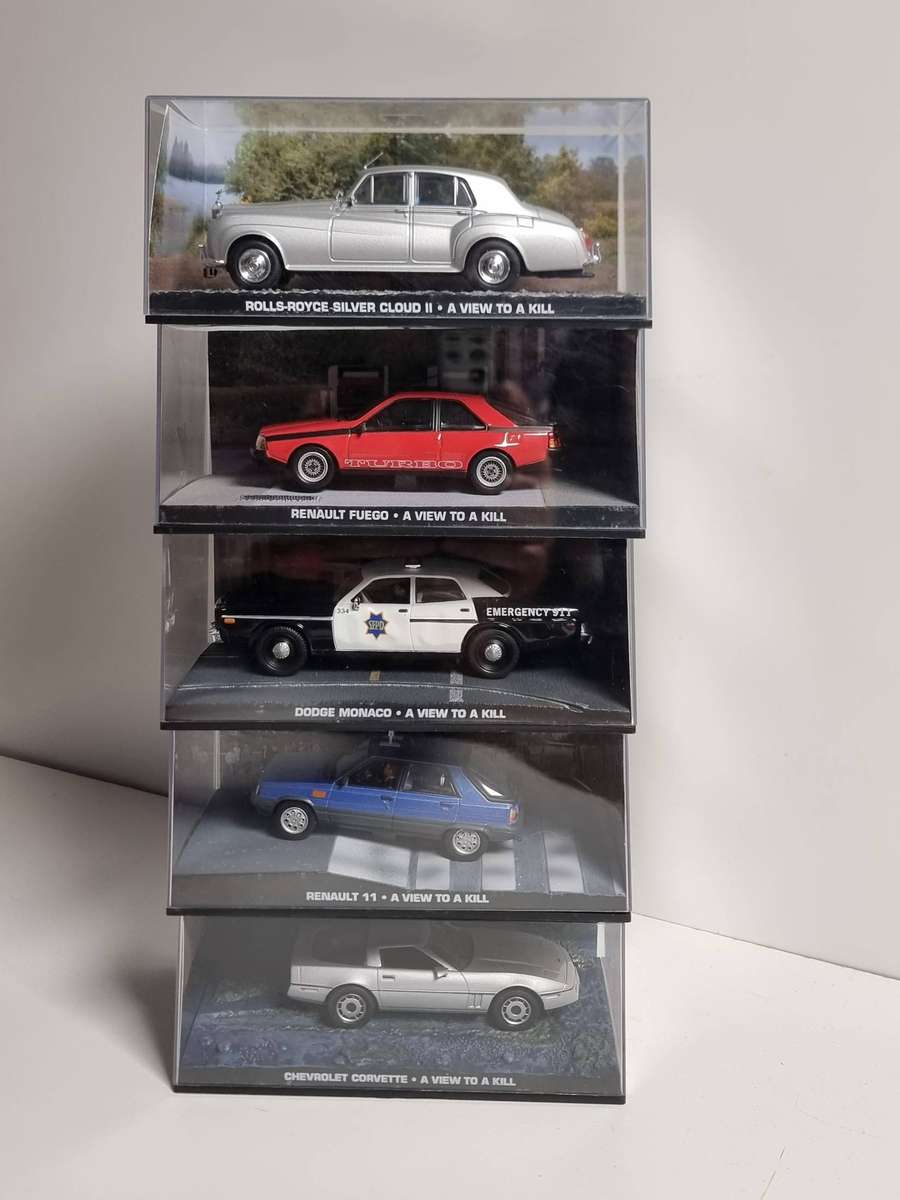 James Bond 007 Car Collection With Magazine - A View To A Kill