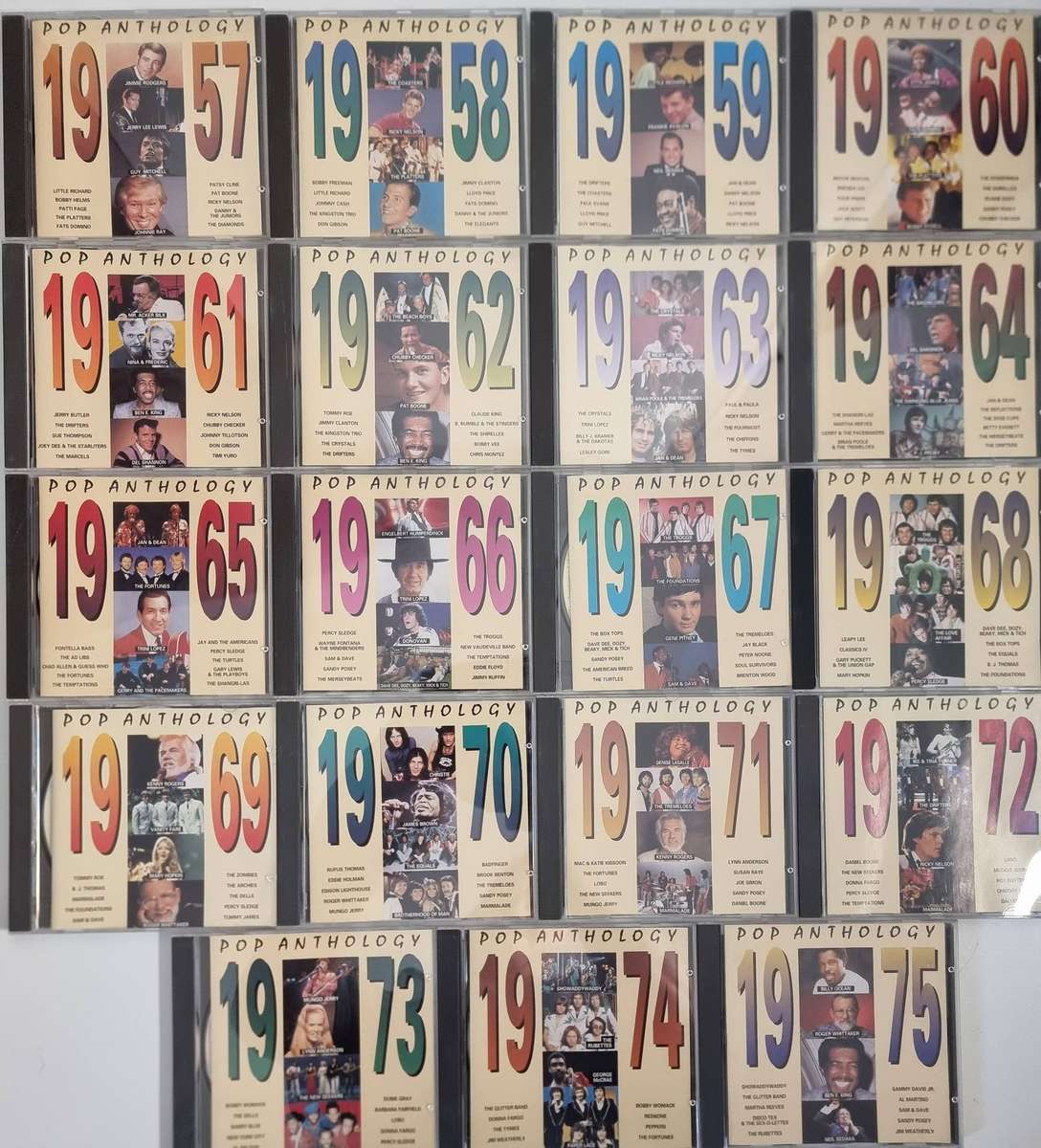 Pop Anthology CD Collection