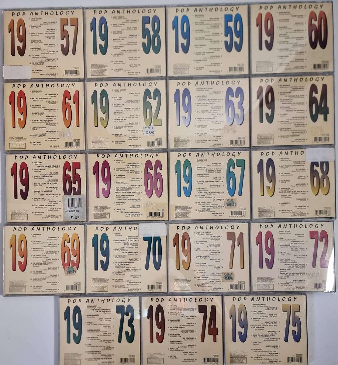 Pop Anthology CD Collection
