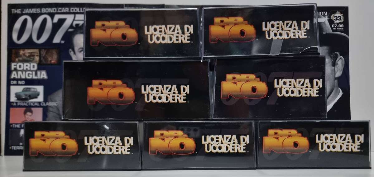 James Bond 007 Car Collection With Corresponding Magazine - Dr No