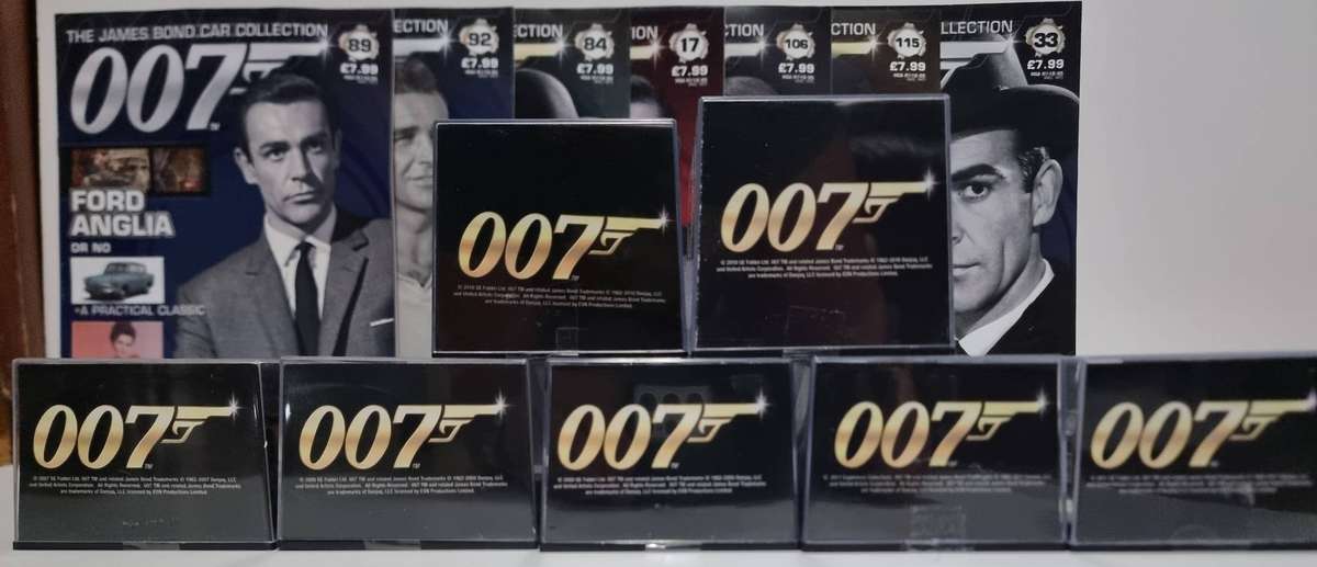 James Bond 007 Car Collection With Corresponding Magazine - Dr No