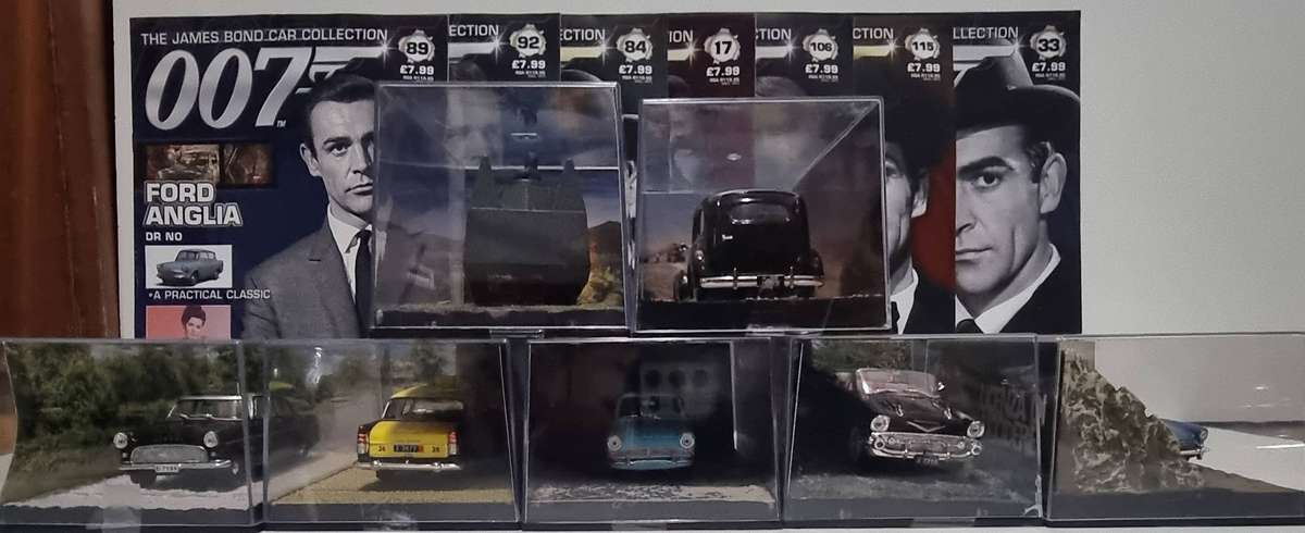 James Bond 007 Car Collection With Corresponding Magazine - Dr No