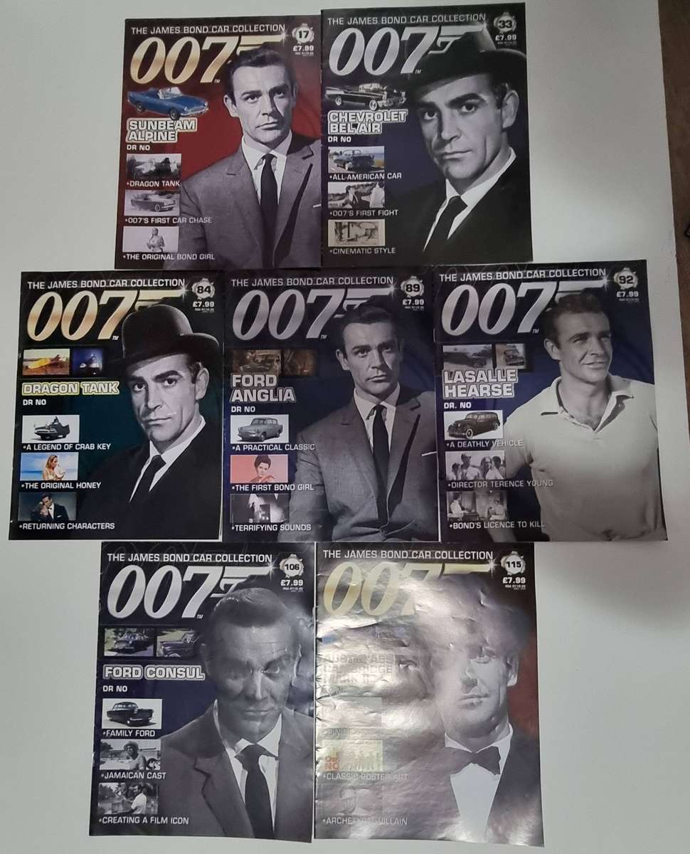 James Bond 007 Car Collection With Corresponding Magazine - Dr No