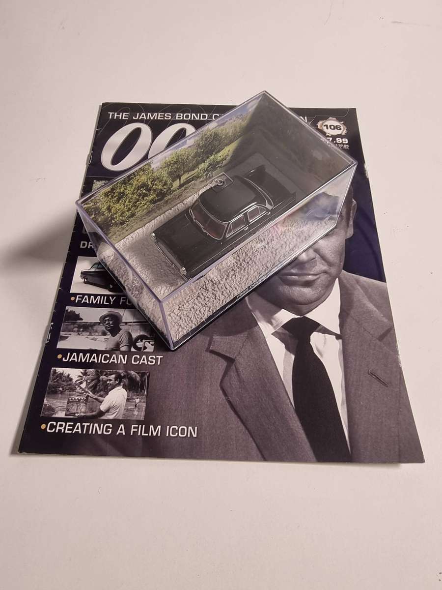 James Bond 007 Car Collection With Corresponding Magazine - Dr No