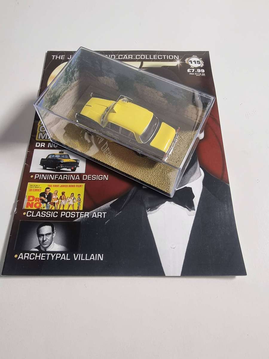 James Bond 007 Car Collection With Corresponding Magazine - Dr No