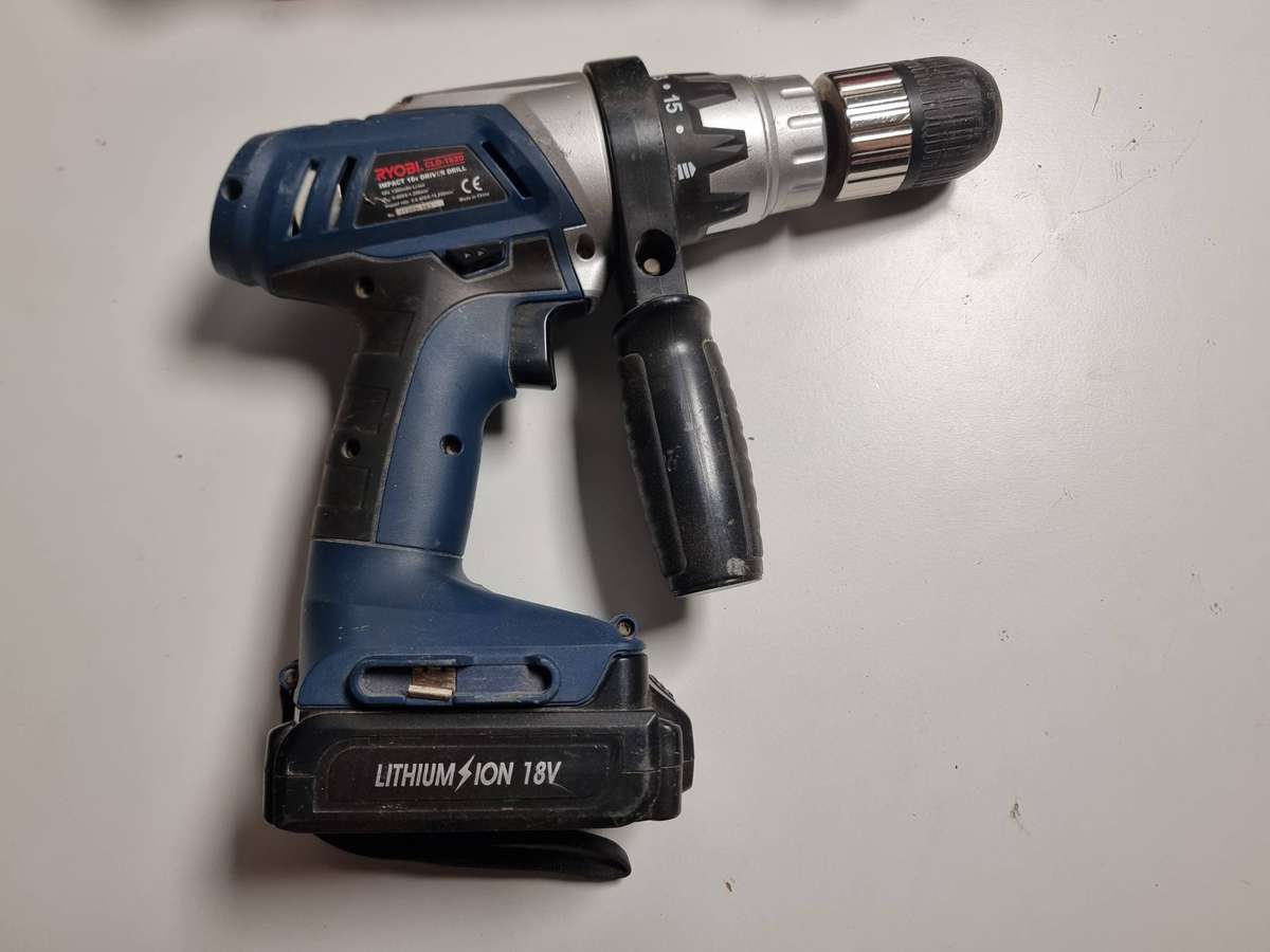 Ryobi 18V Li-Ion Impact Driver Drill CLD-1820