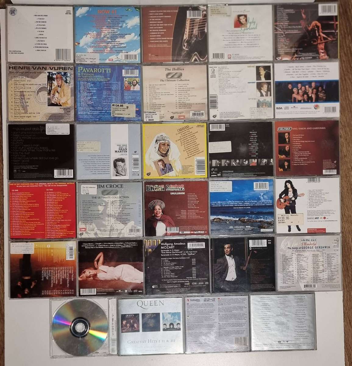Various CD's (Bid per CD to take all)