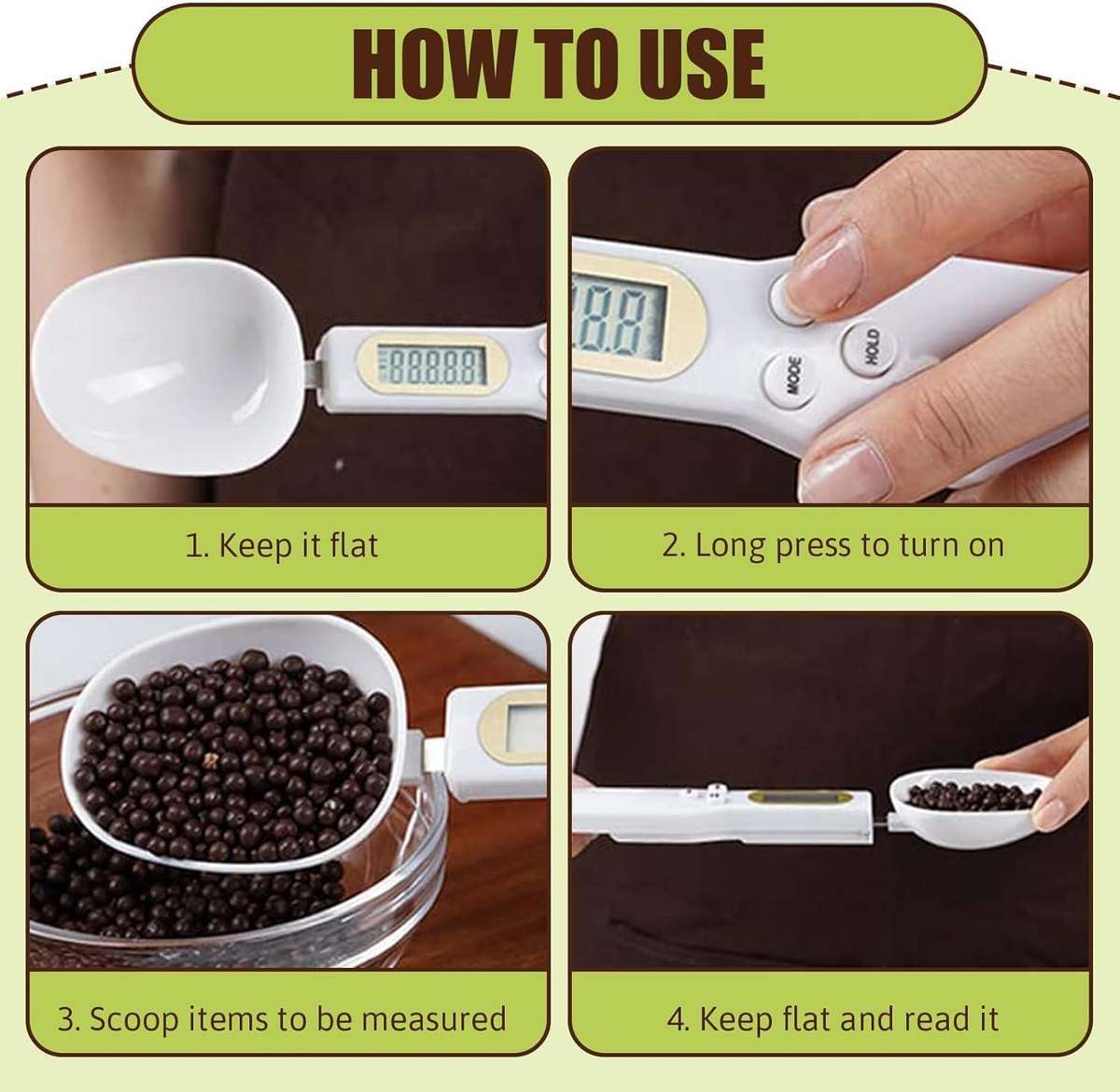 Digitals Spoon Scale