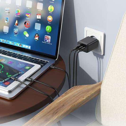 Gan 65W USB C Charger with 1,2m 100W cable