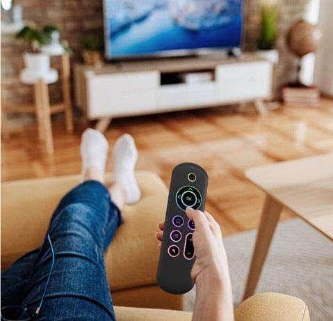 Rechargeable Air Mouse Remote - Mini Keyboard-Wireless 2.4G BT 5.2