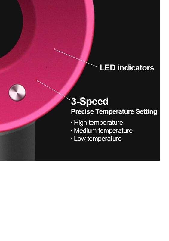 5in1 Professional Leafless High Speed Hair Dryer