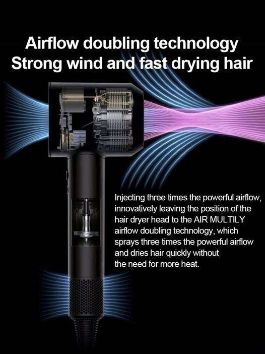 5in1 Professional Leafless High Speed Hair Dryer
