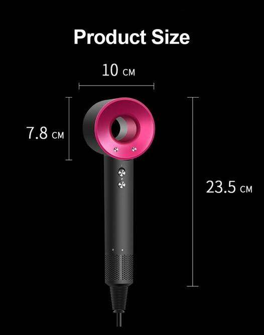 5in1 Professional Leafless High Speed Hair Dryer