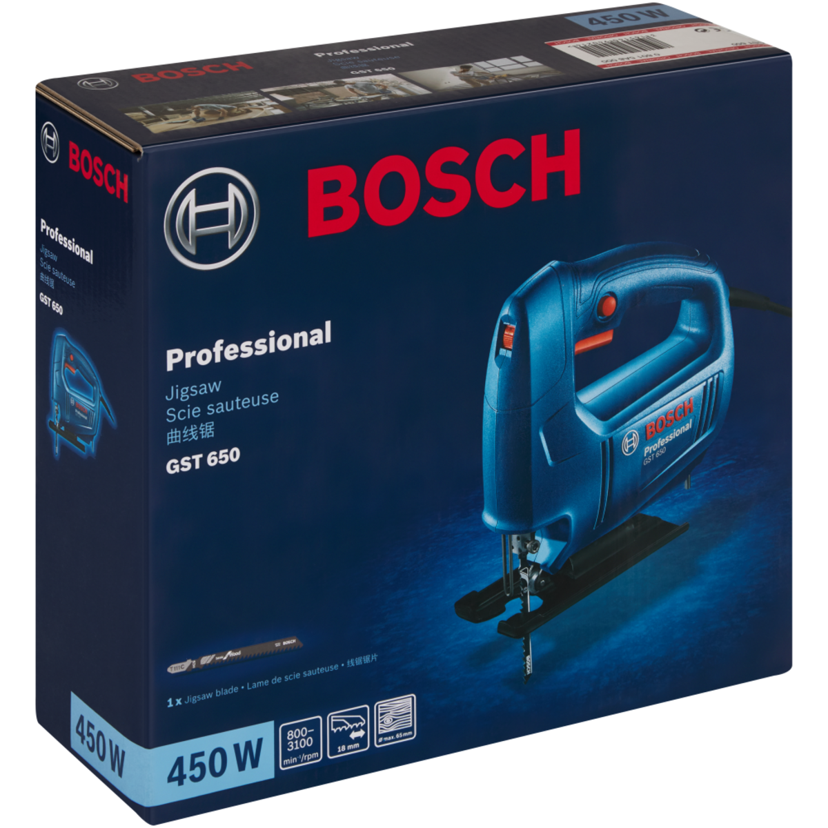 Bosch Professional Jigsaw GST 650