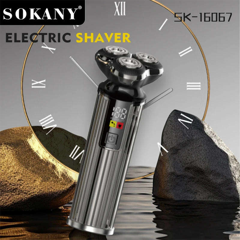 Electric Shaver 1200MA 3-Head Smart Flex