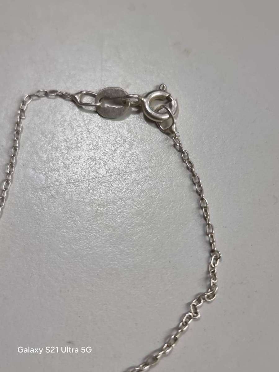925 Sterling Silver Moonstone Pendant Necklace