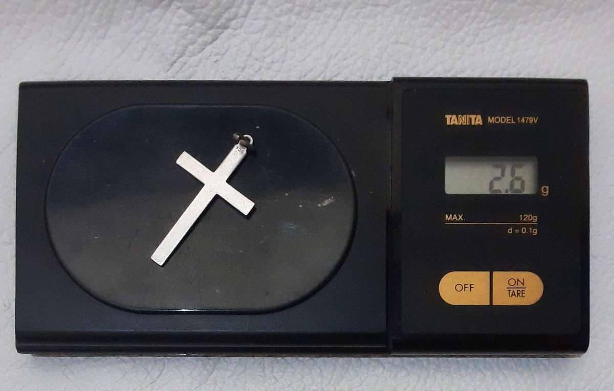 .925 Silver cross pendant 2,6 gr