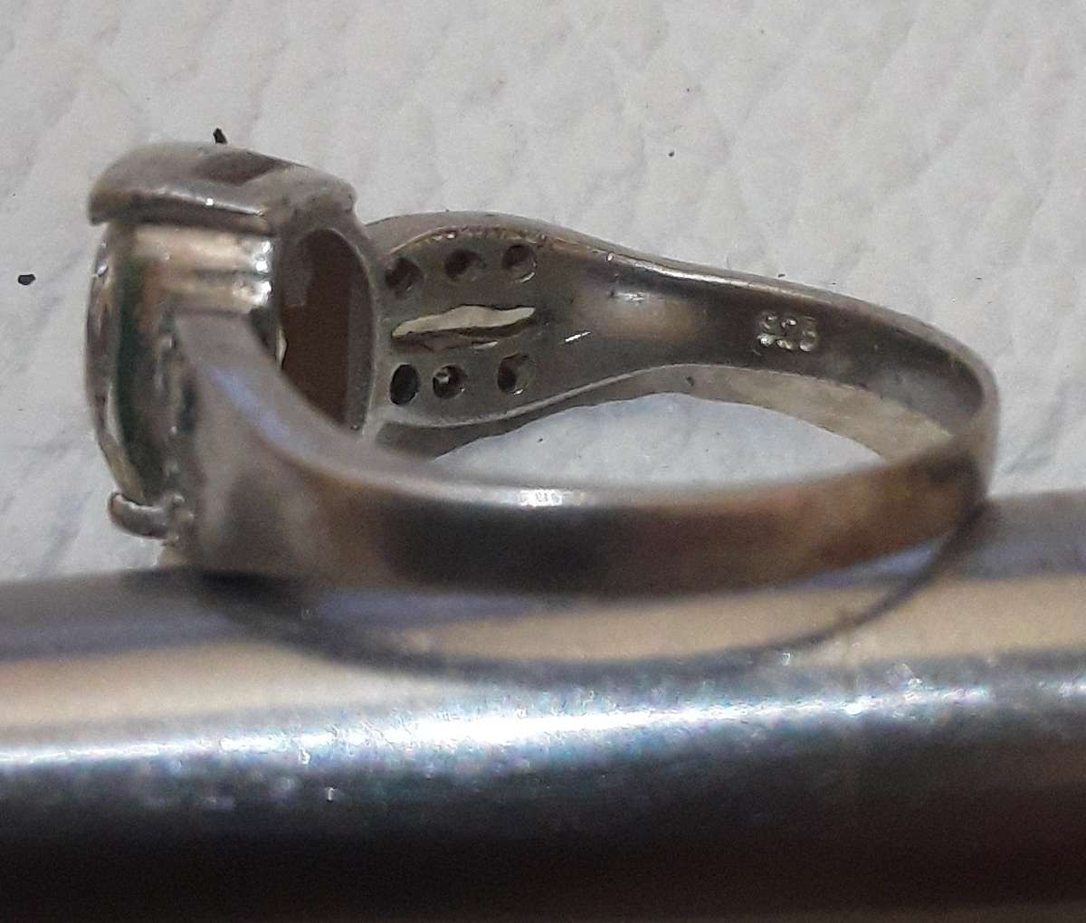 .925 Silver ladies ring 4.5 gr