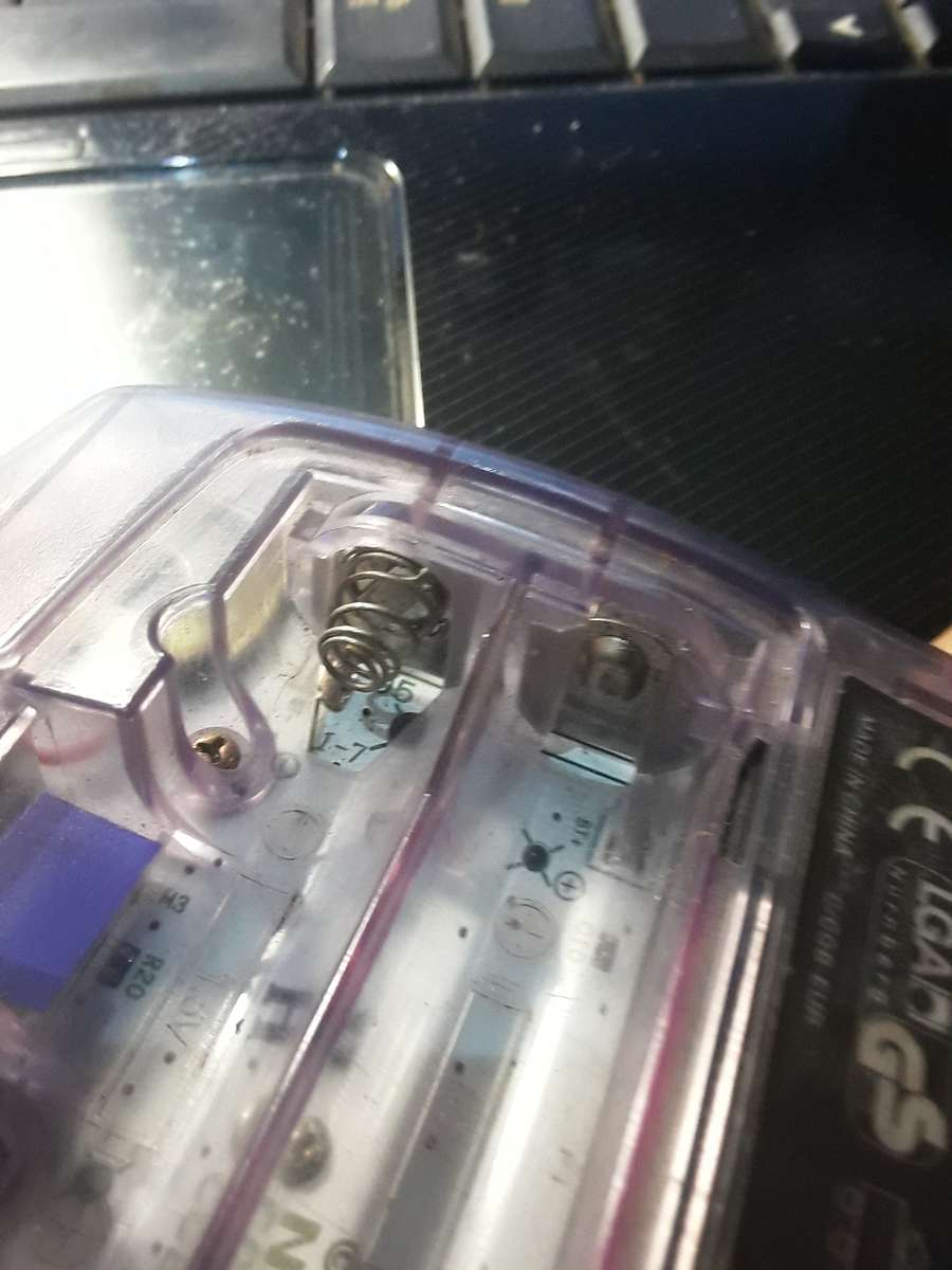 Rare Vintage Transparent Gameboy Colour with games