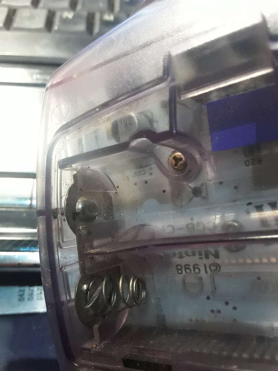 Rare Vintage Transparent Gameboy Colour with games