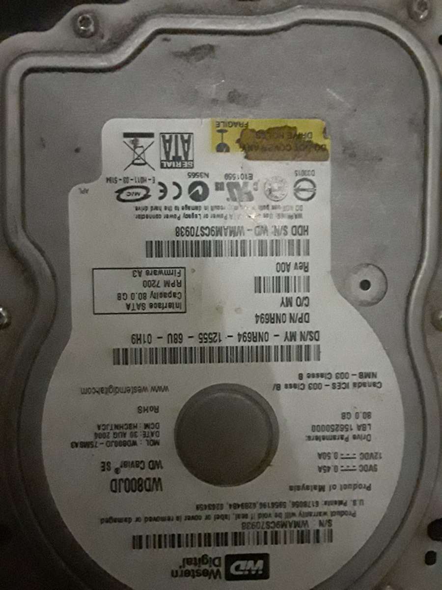 Broken Hardrive lot