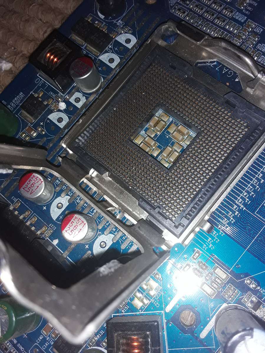 P.C motherboard for repairs and rams lot 2